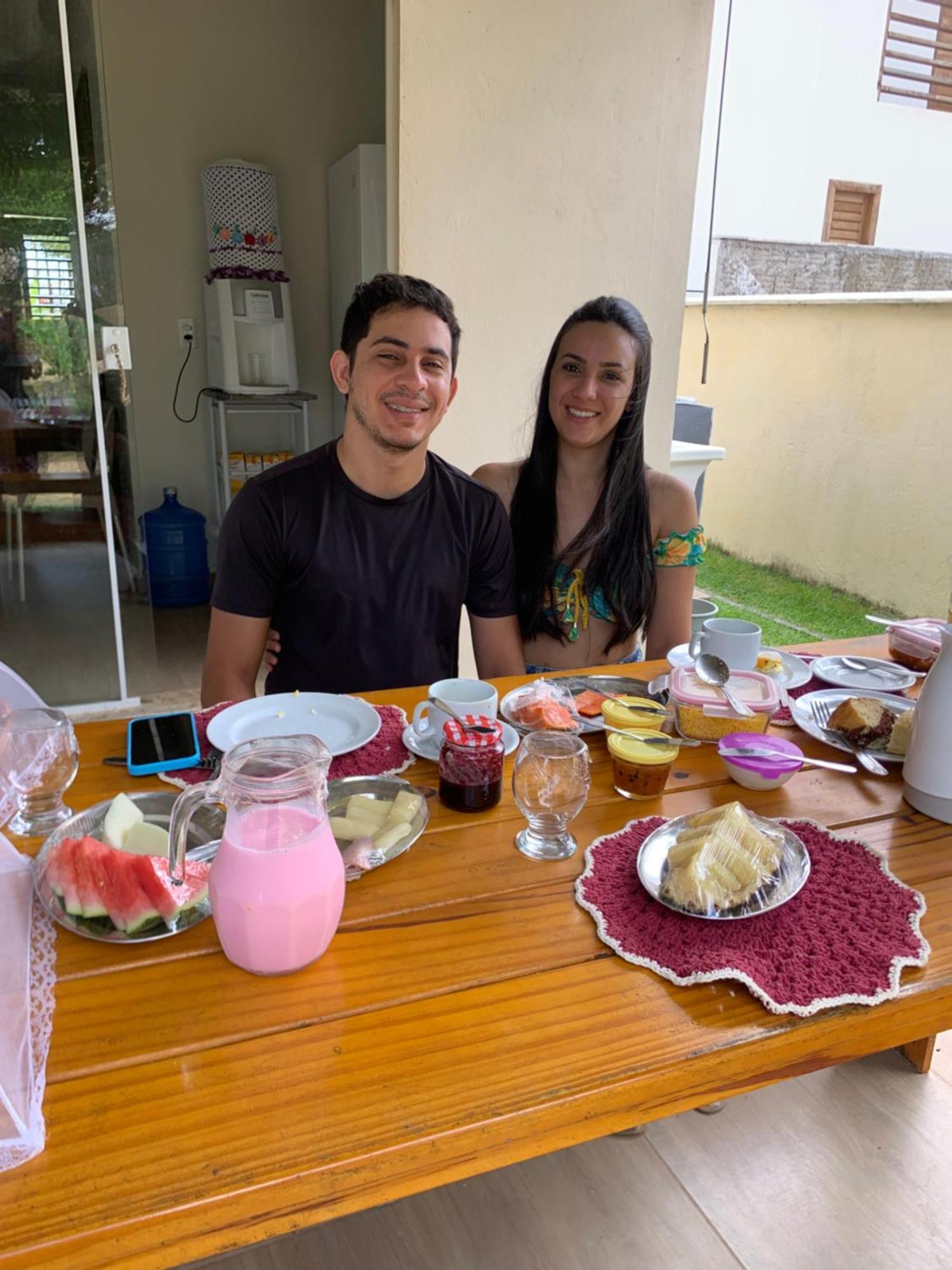 Luz Da Lua Beach House סאו מיגל דה גוסטוסו מראה חיצוני תמונה